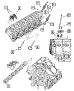 6036425AA - Engine 8.3L Ten Cylinder [EWC]: Screw for Mopar Image