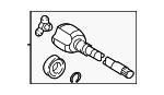 4304032040 - Front Drive Axle: Inner Joint Assembly for Toyota Image