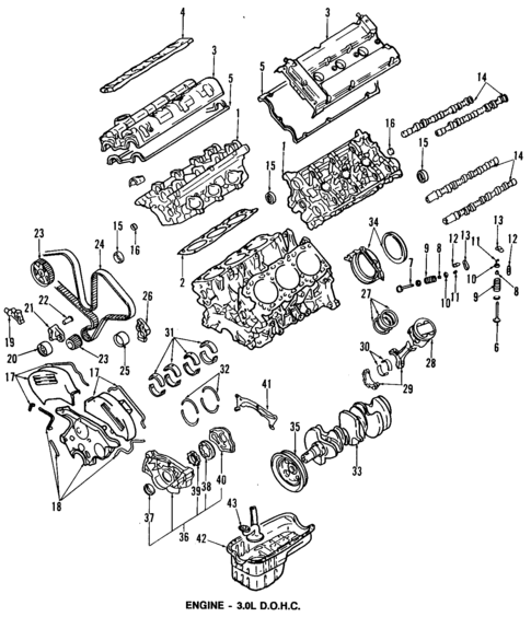 Oil Pan for 1993 Dodge Stealth #0