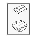 87350ZX10B - : Seat Cushion Foam for Nissan Image