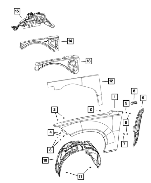 Fenders for 2017 Dodge Charger #0