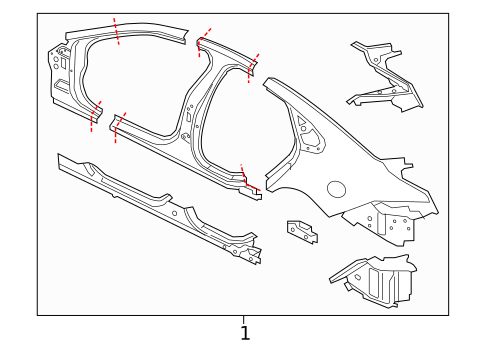 Uniside for 2017 Jaguar XF #0
