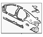 T2H47591 - Body: Uniside Assembly for Jaguar Image