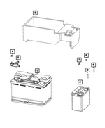BCAH6650AA - Electrical: Storage Battery for Mopar Image image