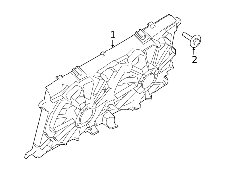 Cooling Fan for 2022 Lincoln Navigator #0