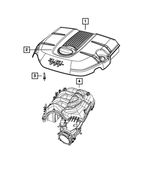 68149244AA - 3.6L Gas; Engine: Engine Cover Cap for Mopar Image image