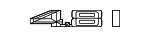 51147163887 - Body: Nameplate for BMW: X5 Image