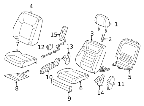 Heated Seats for 2022 Honda Pilot #2