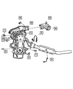 4686684AB - : Map Sensor for Chrysler: PT Cruiser, Sebring, Voyager | Dodge: Caravan, Neon, Ram 1500, Stratus, Viper Image