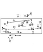 6509160AA - Steering: Hex Flange Nut for Mopar Image