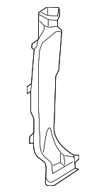 970402W100 - Body: Duct for Hyundai: Santa Fe, Santa Fe Sport, Santa Fe XL Image