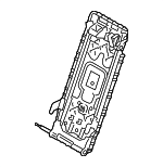 52207399221 - Body: Seat Back Frame for BMW Image