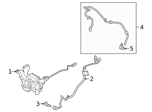 Master Cylinder - Components On Dash Panel for 2020 Jaguar XE #1