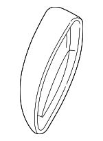 3B1857538BGRU - : Housing (Unpainted) for Volkswagen: Passat Image