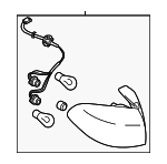 84201XA03A - : Tail Lamp Assembly for Subaru: Tribeca Image