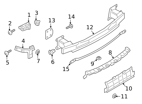 Bumper & Components - Rear for 2020 Porsche Cayenne #1