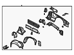 1W6Z7627840AA - Body: Quarter Panel Assembly for FORD Image