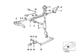 25111221201 - Gearshift: Shifting Arm for BMW Image