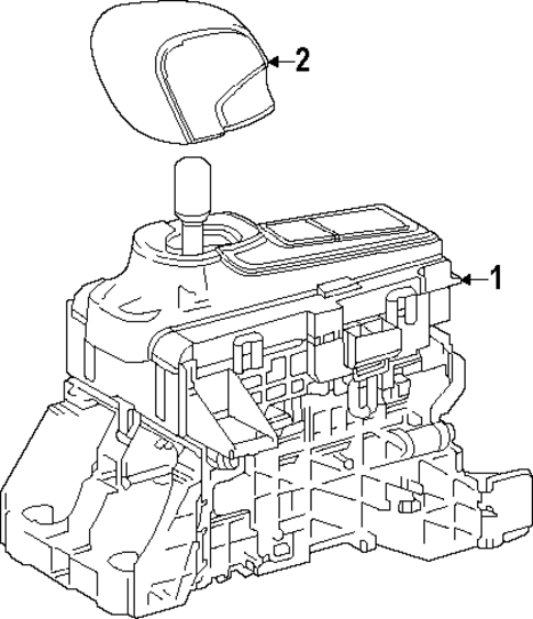 Center Console for 2024 Lexus RX350h #4