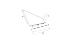 2909875700 - Windows: Sealing Strip for Mercedes-Benz Image