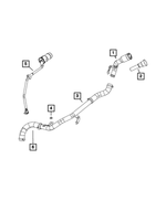 68297728AD - Fuel and Accelerator Pedal: Fuel Filler Hose for Jeep: Wrangler Image