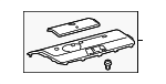 6433006A60C0 - Body: Pkg Tray Trim for Toyota Image image