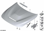 41008058887 - Bodywork: Hood for BMW Image