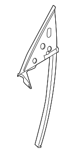 51337217492 - Body: Guide Channel for BMW: 640i, 640i Gran Coupe, 640i xDrive, 640i xDrive Gran Coupe, 650i, 650i Gran Coupe, 650i xDrive, 650i xDrive Gran Coupe, M6, M6 Gran Coupe Image