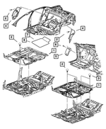 RC51XTMAI - : Full Floor Carpet for Mopar Image