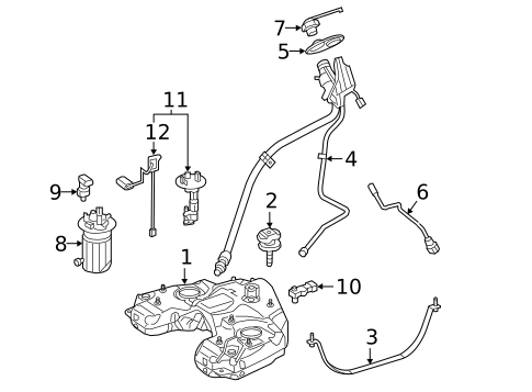 Hardware, Fasteners & Fittings for 2016 Mercedes-Benz GLE 450 AMG&reg; #0