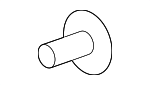 C2D25150 - Body: Door Latch Bolt for Jaguar Image