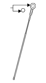 15301F2010 - Engine: Dipstick for Toyota: Corolla, Corolla Cross Image