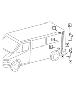 5103814AA - Interior Trim: Push Pin for Mopar Image