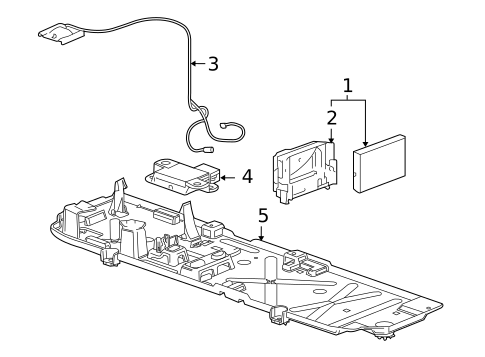 Navigation System for 2012 Cadillac CTS #0