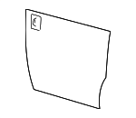 6C2Z1520201B - Body: Outer Panel for Ford: E-150, E-150 Club Wagon, E-250, E-350 Club Wagon, E-350 Super Duty, E-450 Super Duty Image