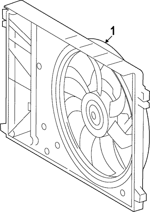 Cooling Fan for 2022 Lexus NX250 #0
