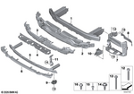 51117475153 - : Bumper Carrier Shock Absorber for BMW Image