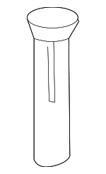 99610732300 - Engine: Filler Neck for Porsche: Boxster Image