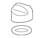 98710703501 - Engine: Filler Cap for Porsche: Boxster, Cayman Image