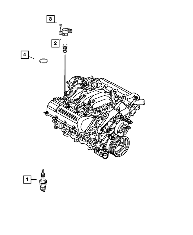 5072382AA - Electrical: O Ring for Mopar Image