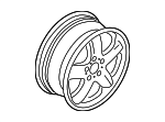 36111096160 - Suspension: Wheel, Alloy for BMW Image