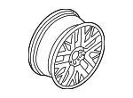 36116750888 - Suspension: Wheel, Alloy for BMW Image