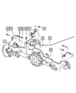 J4200158 - Service Brakes: Bolt for Mopar Image