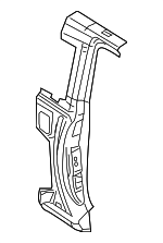 8S4Z6328364A - Body: Lock Pillar Reinforced for Ford Image