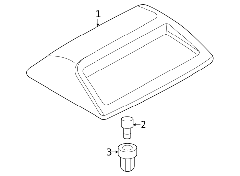 High Mount Lamps for 2010 Mercury Milan #0