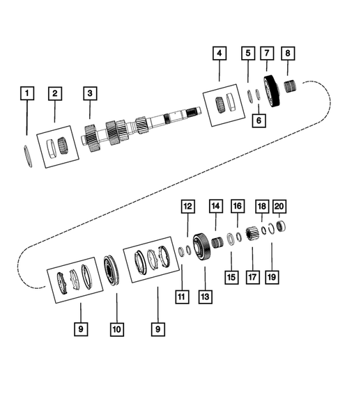 Gear Train for 2016 Dodge Viper #2