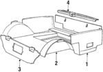 3406297 - Body: Trim for Volvo: 780 Image