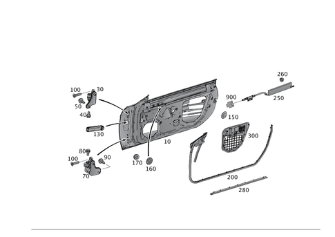 Front Doors for 2007 Mercedes-Benz SLK55 AMG #0
