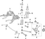 2323243700 - Suspension: Coil Spring for Mercedes-Benz Image