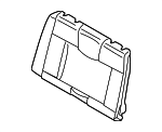 52207247183 - Body: Seat Back Cover for BMW: 128i, 135i, 135is Image